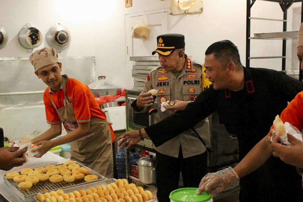 Kapolresta Pekanbaru, Kombes Jeki sosialisasikan Pemilu Damai di Lapas Pekanbaru (foto/ist)